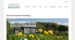 Desktop Screenshot of herzberg.org