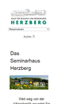 Mobile Screenshot of herzberg.org